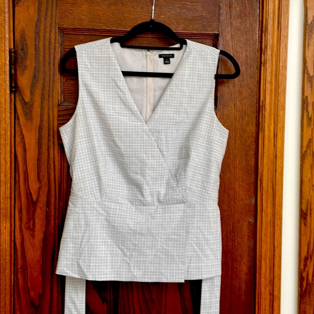 Ann Taylor Spring/Summer suiting peplum style top